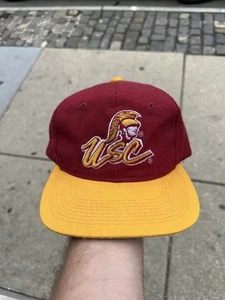 Cappello SnapBack Vintage The Game USC Trojans College Football Ricamato - Foto 1 di 9