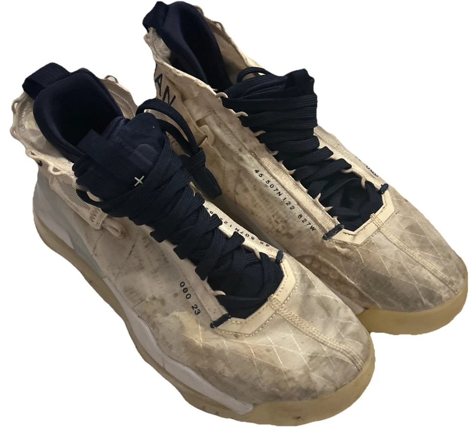 Nike BQ6623-104 Air Jordan Proto-Max 720 marfim pálido meia-noite branco marinho masculino 9 - Imagem 1 de 4