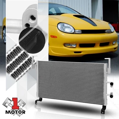 Condensador de aire acondicionado de flujo paralelo de aluminio para Dodge/Chrysler Neon/SX 2.0/2.4 00-05 Foto 1 de 4