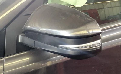 Серое зеркало с электроприводом левое для Toyota RAV4 2016-2018 годов выпуска поворотник - Изображение 1 из 2