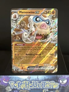 Tarjeta Pokémon Mamoswine ex 079/159 Doble Raro Viaje Juntos Casi Nueva - Imagen 1 de 2