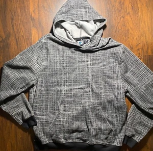 SB Tech Men's M Black Gray White Long Sleeve Hoodie - Picture 1 of 4