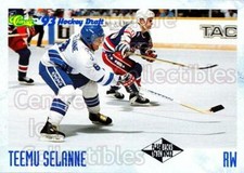 1993 Classic Hockey Draft #124 Teemu Selanne