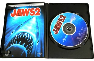 JAWS 2 WIDESCREEN JUST WHEN YOU THOUGHT IT WAS SAFE TO GO IN THE WATER ON DVD - Picture 1 of 3