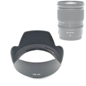 Parasol HB85 como HB-85 para Nikon Nikkor Z 24-70 mm f/4 S F4 F4S f/4S - Imagen 1 de 6