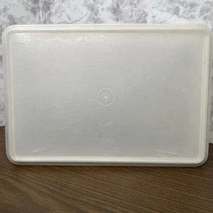 Vintage Tupperware 290-3 Rectangular 13x9x3 inch Container w/ Lid 291-3 - Picture 1 of 12