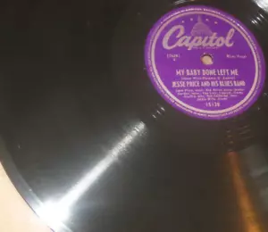 78RPM Capitol Jesse Price, Dexter Gordon, Giuffre, Red Callender, Baby sharp EX- - Picture 1 of 5