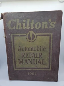 Chiltons Auto Repair Manual 1957 28th Edition for all makes - Picture 1 of 11