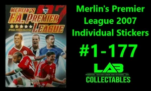 Merlin's Premier League 2007 Individual Stickers #1-177 Complete Your Collection - Picture 1 of 1
