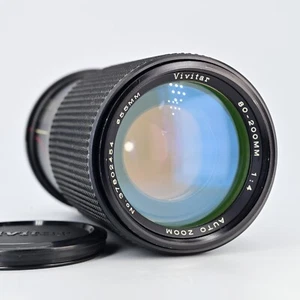 Vivitar 80-200mm f4 Auto Telephoto Zoom Lens TX Mount Made in Japan - Clean - Picture 1 of 10