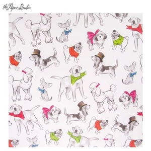 Rollo de papel The Paperie Shoppe de The Paper Studio DOGS - 14" x 20 ft - Imagen 1 de 2