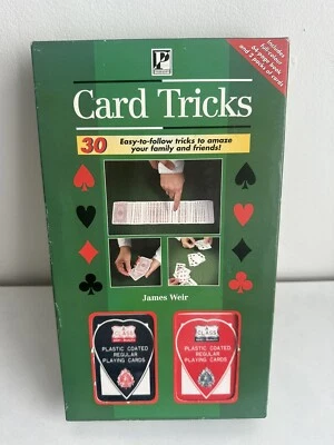 James Weir Card Tricks- Book with 30 Easy to Follow Tricks with Playing Cards - Image 1 of 4