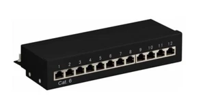 CAT 6 Mini/Desktop Patch Panel 12 Poorts - Bild 1 von 3