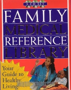 FAMILY MEDICAL REFERENCE LIBRARY 3x CDRom Set for Windows PC Software NEW in BOX - Picture 1 of 5