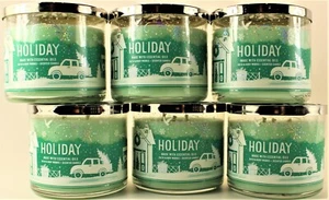 QTY 6 - Bath & Body Works HOLIDAY (Nutmeg Clove Cinnamon) 3-Wick 14.5 Oz Candle - Picture 1 of 1