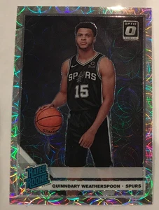 Quinndary Weatherspoon 2019-20 Optic Premium Silver Scope Prizm RC #160/249 - Picture 1 of 3