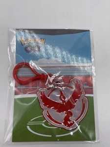 Pokemon Go Fest Keychain Team Valor. New! - Picture 1 of 2