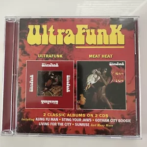 ULTRAFUNK ULTRAFUNK MEAT HEAT 2 ALBUMS ON 1 CONTEMPO UK CD - Foto 1 di 2