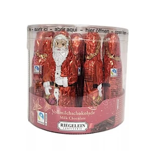 Riegelein Hollow Milk Chocolate Santas 275g Festive Christmas Treat - Picture 1 of 10