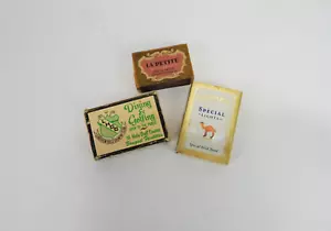 Scatole di fiammiferi vintage cammello, La Petite, Lakeview Country Club - Foto 1 di 4