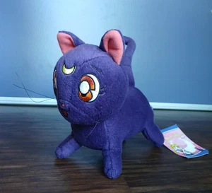 Sailor Moon Luna Plüsch Lila Katze Neu Mit Etikett - Bild 1 von 4