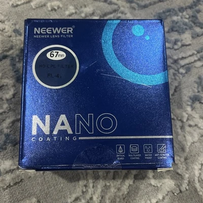 NEEWER Filtro CPL para Teléfono, 67mm Lente Cámara Filtro Polarizador y Metal Cold Sho/J Foto 1 de 4