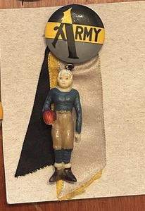 Vintage 1950s ARMY WEST POINT FOOTBALL PINS ~ ~ PINS BUTTONS - RARE - CELLULOID - Picture 1 of 5