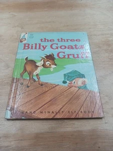 THE THREE BILLY GOATS GRUFF ~ scarce children's Book Rand McNally 1962 Hardcover - Picture 1 of 10