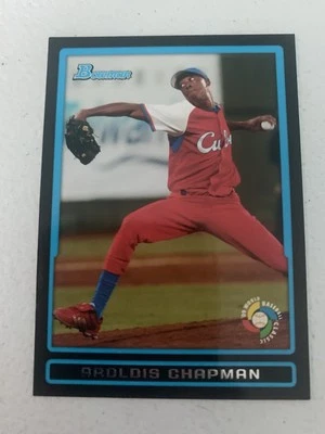 Ardolis Chapman 2009 Topps Bowman WBC baseball card #BW12 - Image 1 of 2
