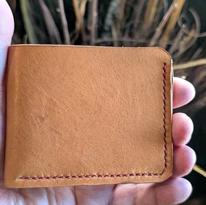 Cortez Leder Brieftasche "Big Money" Doppelfaltung Leder Geldbörse Karten Scheine Honig - Bild 1 von 3