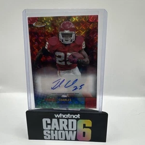 2024 Topps Finest - Flashback Autographs Jamaal Charles #FBA-JC Oil Spill... - Picture 1 of 2