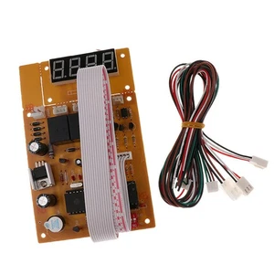 Arcade Cabinet Coin Operated USB Timer PCB Mainboard LED Display USB Power F - Picture 1 of 9