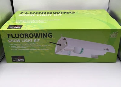 Kit de luces de cultivo FLUOROWING Hydrofarm - NUEVO con lámpara fluorescente 125W 6400K Foto 1 de 4