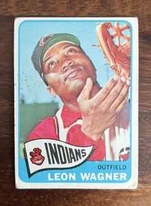 1965 Topps Baseball Leon Wagner Cleveland Indians #367 - Picture 1 of 2
