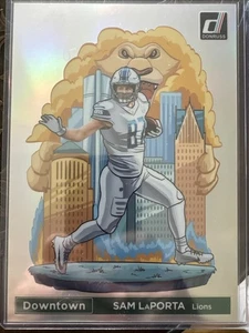 Panini Donruss 2024 - ¡Centro! Sam LaPorta #6 de gran tamaño - Imagen 1 de 2