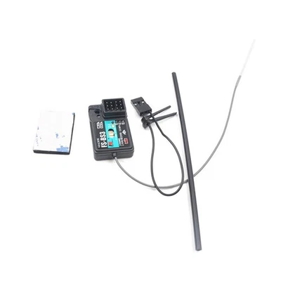 FS-BS3 2.4Ghz 3CH Receiver Kit with Gyro Stabilization For Flysky FS-IT4S FS-GT2 - Image 1 of 4