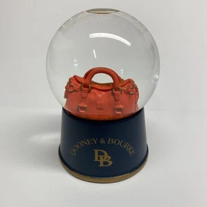 Dooney and Bourke Limited Edition Handbag Snowglobe 2017 Home Decor Red Purse - Foto 1 di 5