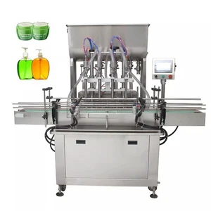 Thick Cream Automatic 4 Head Filling Machine for the Paste Detergents Rotor Pump - Picture 1 of 10