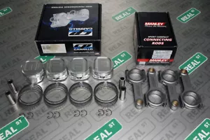 CP Pistons Manley H Beam Rods For Impreza WRX EJ205 8.5:1 92mm SC7399/14024-4 - Picture 1 of 9