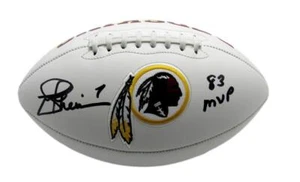 Fútbol americano Beckett 177270 autografiado/inscrito de Joe Theismann Redskins - Imagen 1 de 4