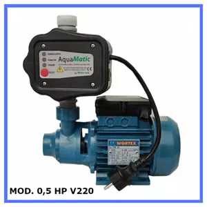 pompa per autoclave acqua silenziosa press control presscontrol regolabile 0,5HP - Foto 1 di 2