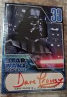 Star Wars Fan Days 2007 30th Ann autograph card Dave Prowse as Darth Vader.