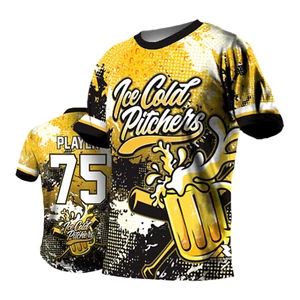 Maglia sportiva softball personalizzata maglietta personalizzata stampata nome squadra numero - Foto 1 di 182