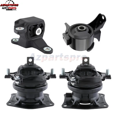 4pcs Engine Motor & Auto Trans Mount For Honda Odyssey 3.5L 2011 2012 2013 2014 - Image 1 of 4