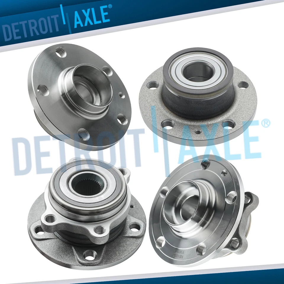 FWD Front and Rear Wheel Bearing Hubs for Volkswagen Passat Jetta Tiguan Audi TT — 第 1/4 张图片