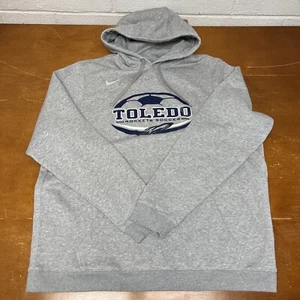 Toledo Rockets Hoodie Mens 2XL Gray Long Sleeve Pullover Soccer Nike - Picture 1 of 11