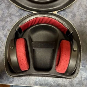 Focal Clear Professional Over the Ear Headphones Black Red Express Delivery - Picture 1 of 18