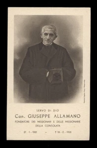 santino-holy card B.GIUSEPPE ALLAMANO - Imagen 1 de 1