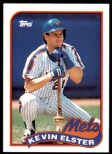 1989 Topps Kevin Elster A Baseball Cards #356