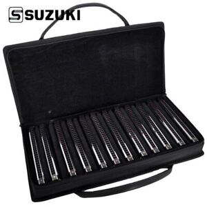 Deluxe Limited Collector's Edition Japan Harmonica Suzuki Winner W24 12pcs x1set